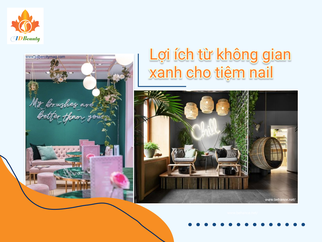 “Green Space” thiết kế được các tiệm nails ưa chuộng!!